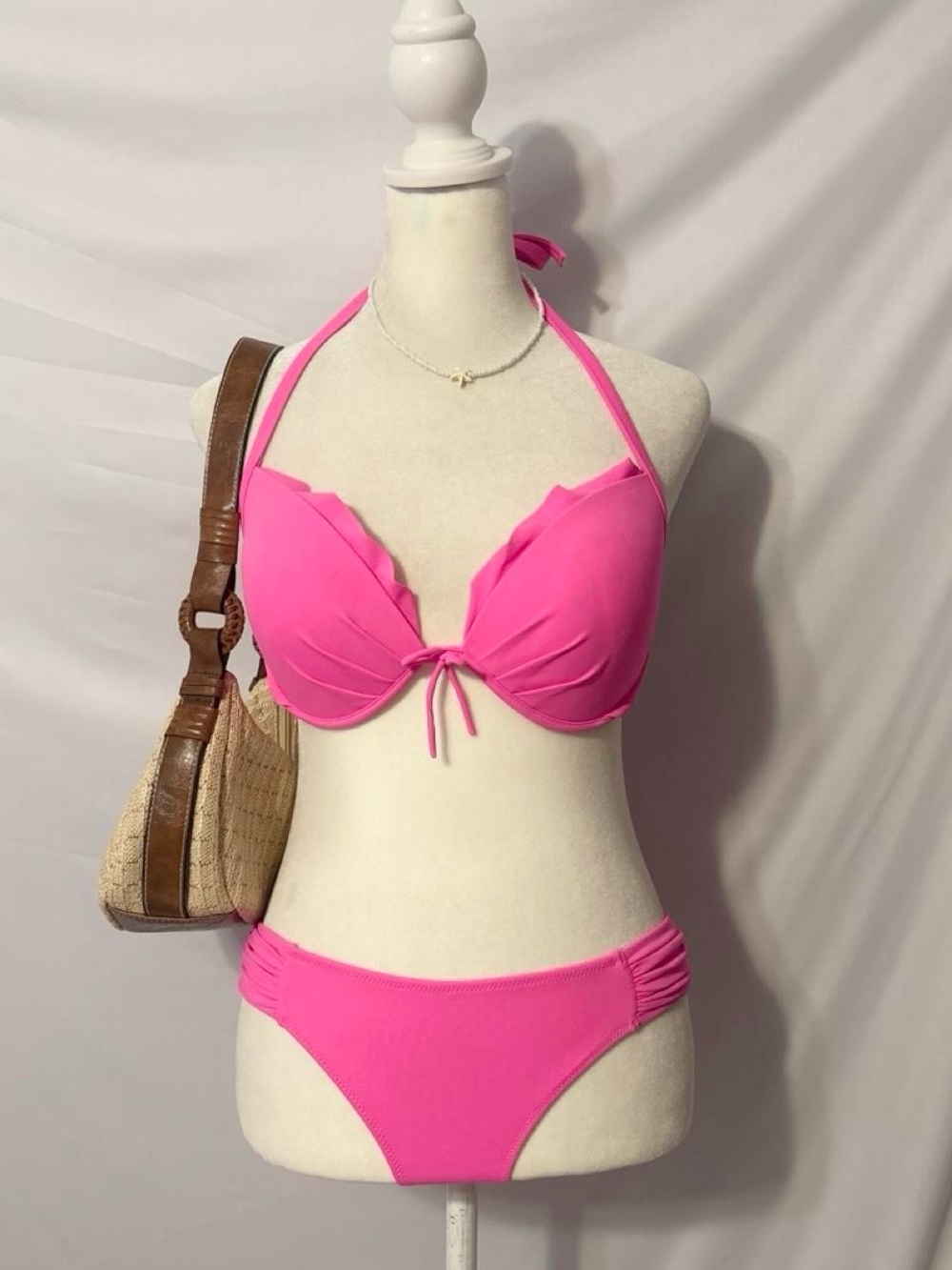 Hot Pink Y2K Victoria’s Secret Bikini Set